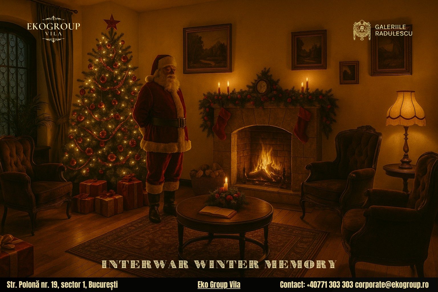 Legenda lui Moș Crăciun: Revelații despre Crăciunul anilor ’30 la Eko Group Vila